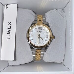 Timex Two-Tone Gold and Silver Watch